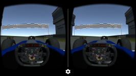  F1 VR Demo: Zrzut ekranu